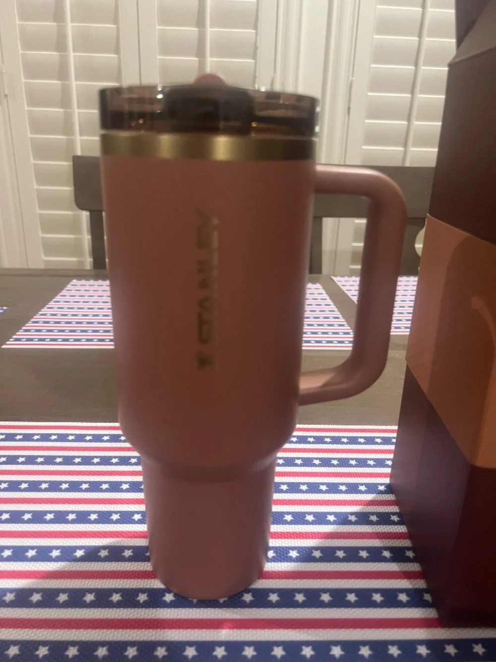 Stanley 40 oz flip lid straw
